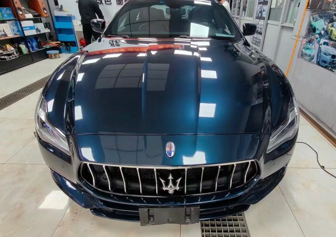 RedWrap Car Super Gloss Metallic Navy Blue