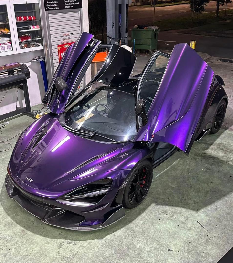 RedWrap Car Wrap Super Gloss Metallic Venetian Purple