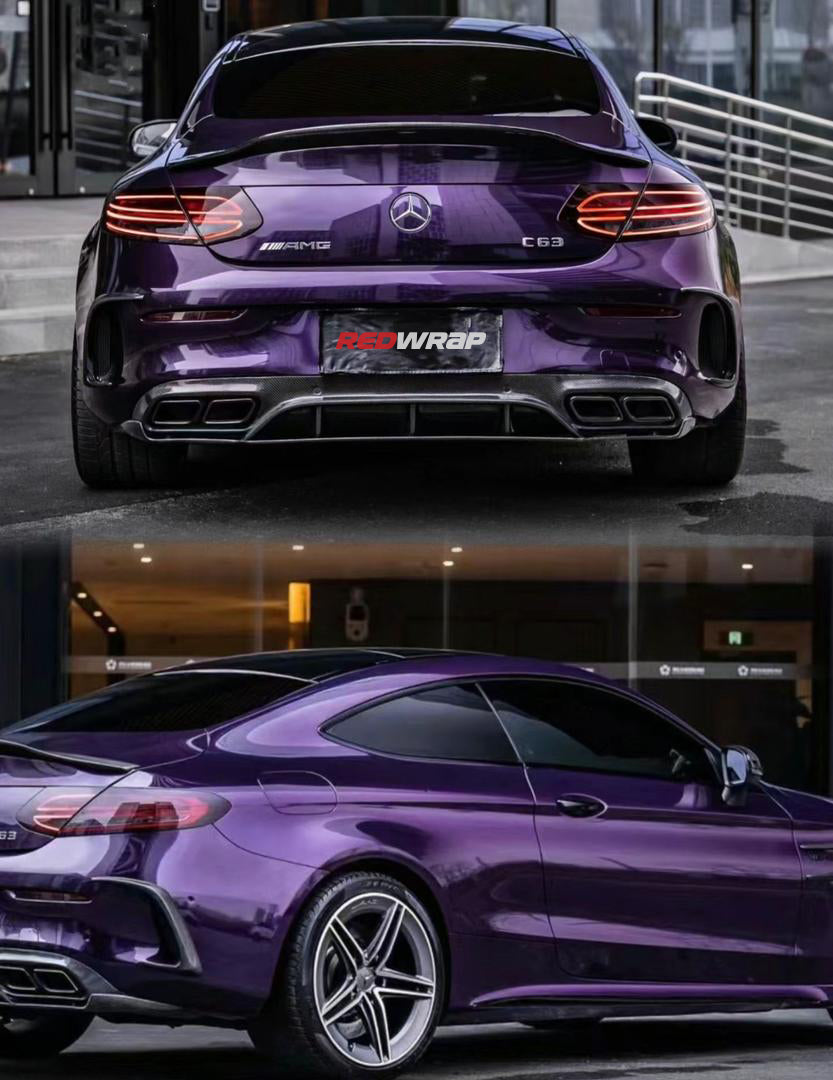 RedWrap Car Wrap Super Gloss Metallic Venetian Purple