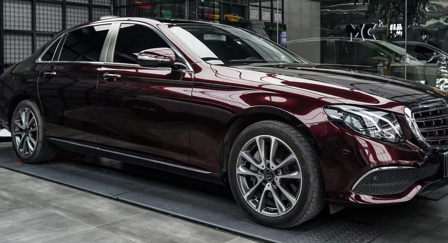 RedWrap Car Wrap Super Gloss Metallic Black Rose