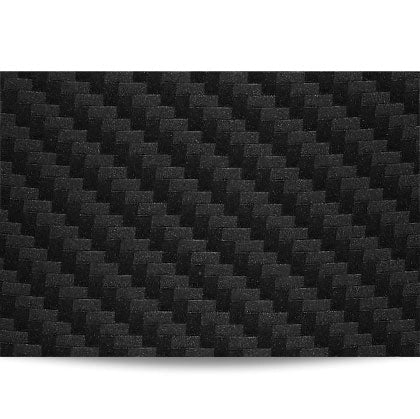 folie auto cu model de carbon negru