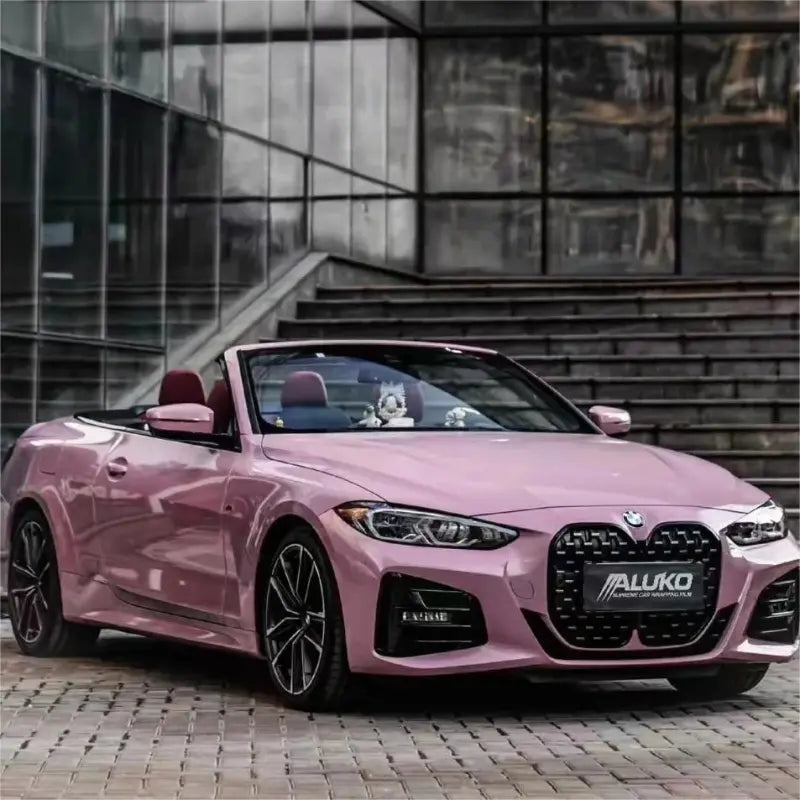 RedWrap Car Wrap Flat Rose Pink Latte