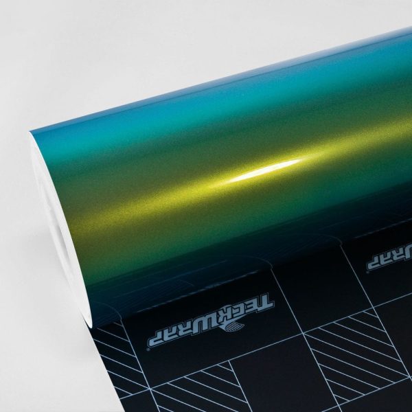 TeckWrap Gloss Color Shift Metallic (RD-HD) RD04 - Peacock Green