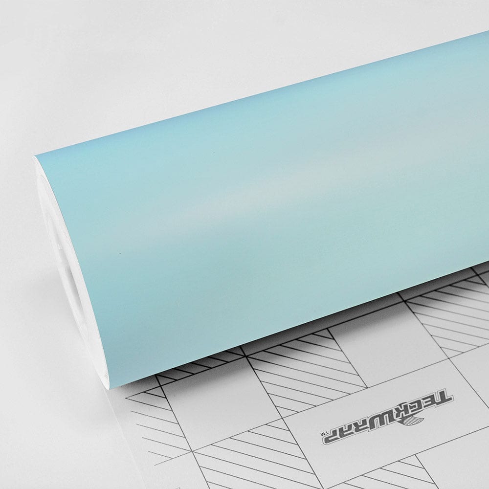 rola autocolant bleu mat