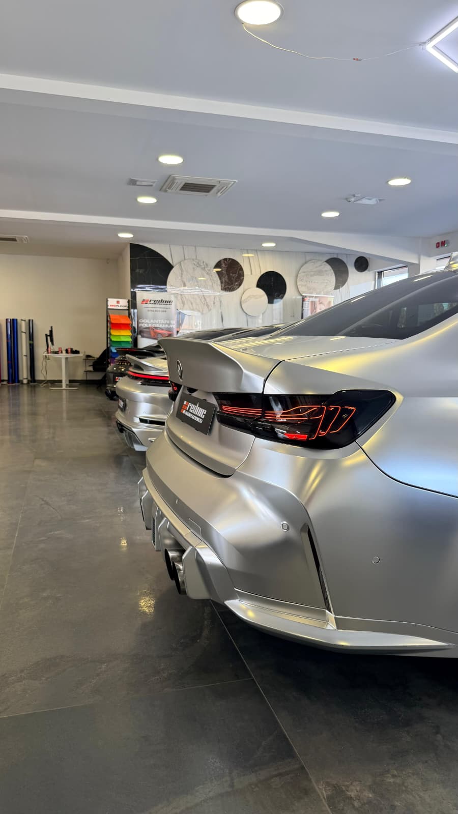 RedShield super chrome color PPF Silver Matte