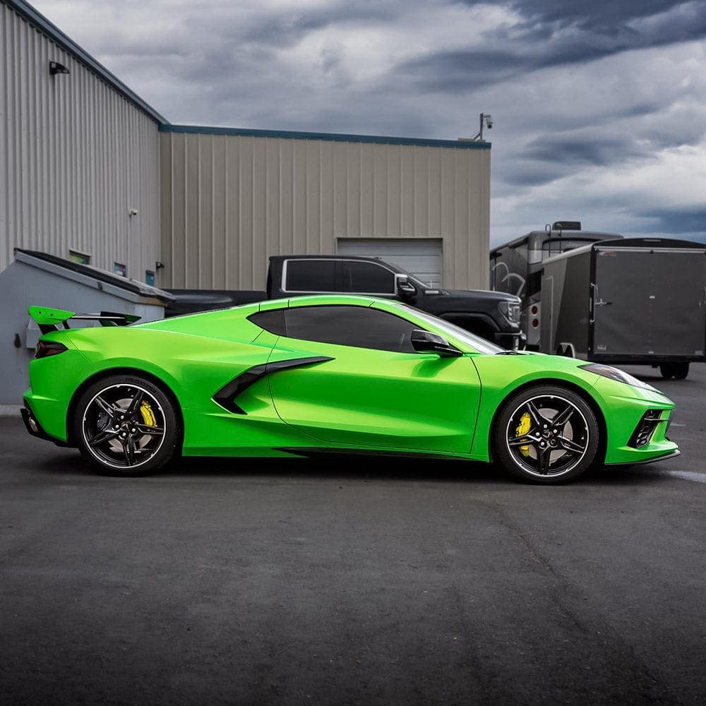 TeckWrap Gloss Metallic Vinyl Wrap (RB-HD) with plastic liner RB22 - Kelly Green