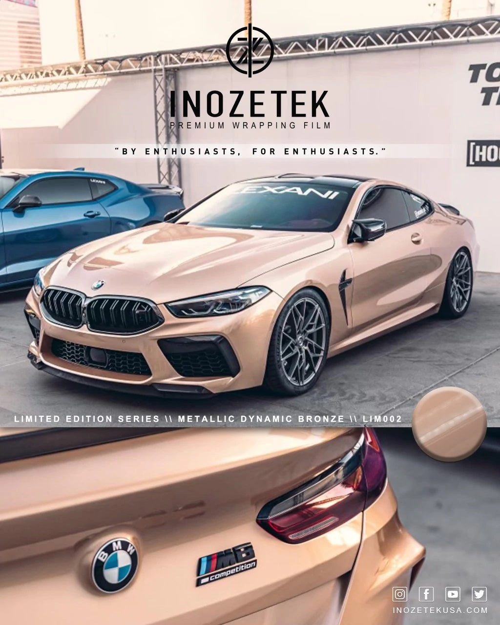Inozetek Gloss Metallic Dynamic Bronze