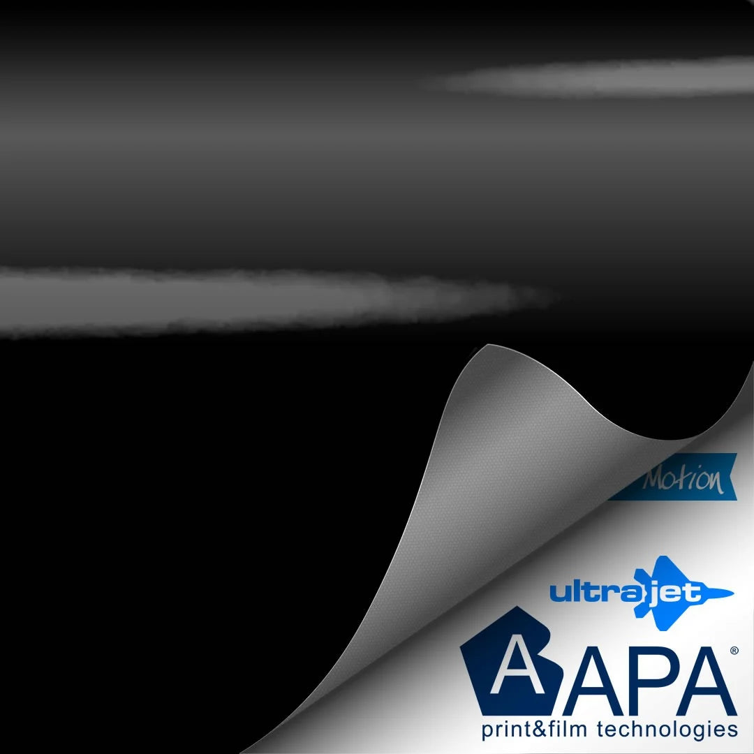 Colant auto negru satinat