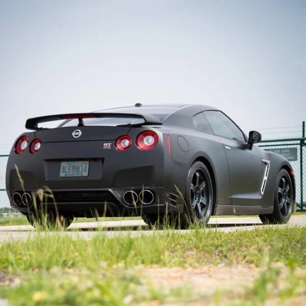 Folie auto negru satin nissan GT-R