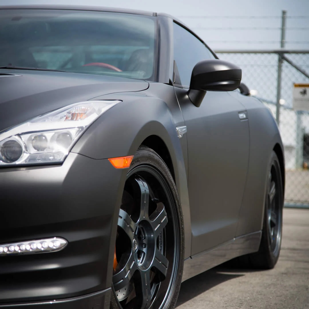 Folie auto negru satin