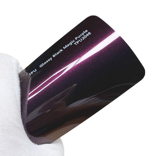 Vibrance Glossy Black Magic Purple PPF
