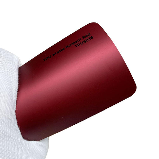 Vibrance Matte Romani Red PPF