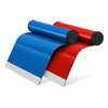 Stainless Steel Bottom Loading Tool blue and red