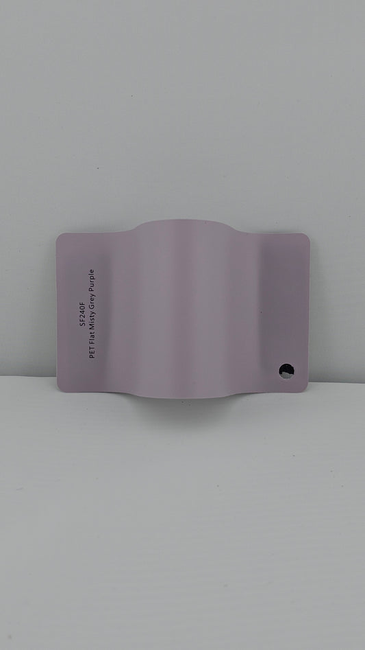 RedWrap Car Wrap Matte Flat Misty Grey Purple