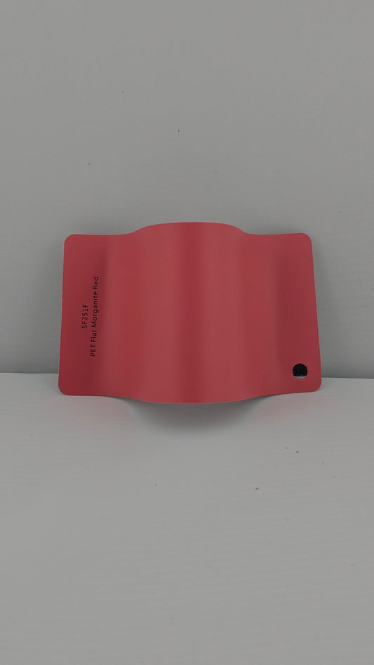 RedWrap Car Wrap Matte Flat Morganite Red