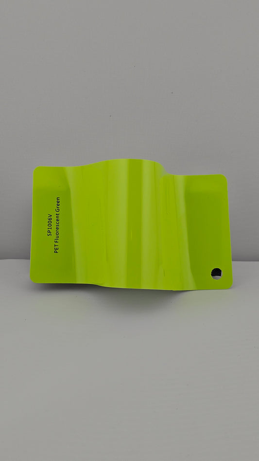 RedWrap Car Wrap Super Gloss Fluorescent Green