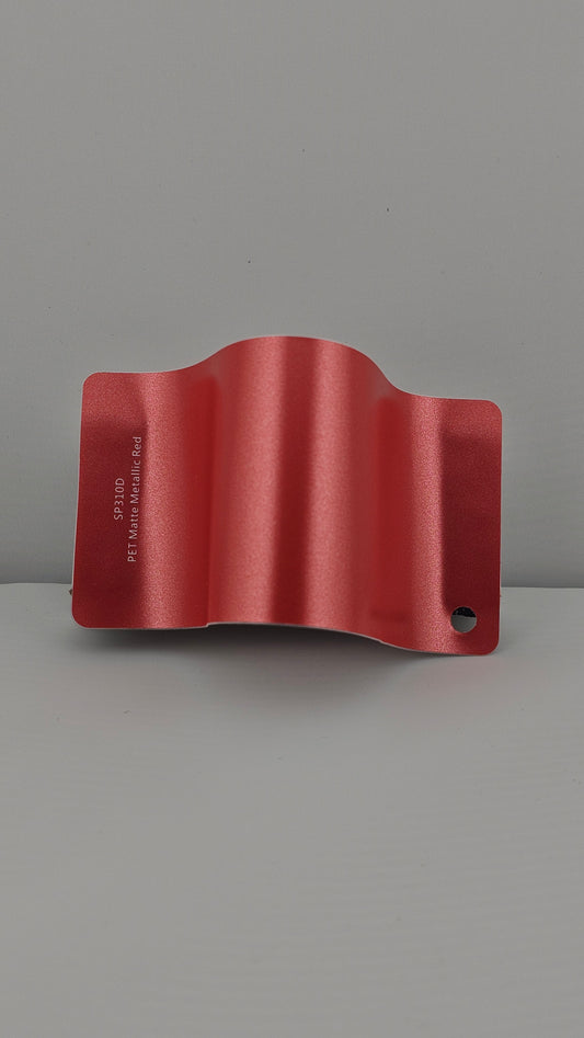 RedWrap Car Wrap Matte Metallic Red