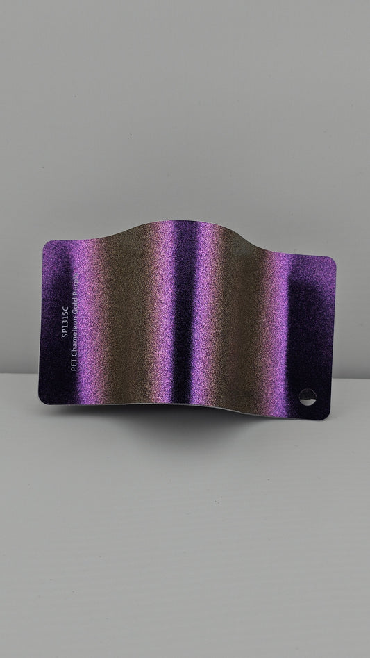 RedWrap Car Wrap Special Effects Chameleon Gold Purple