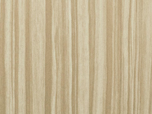 folie arhitecturala maro deschis cu dungi si linii verticale maro inchis imitand lemnul