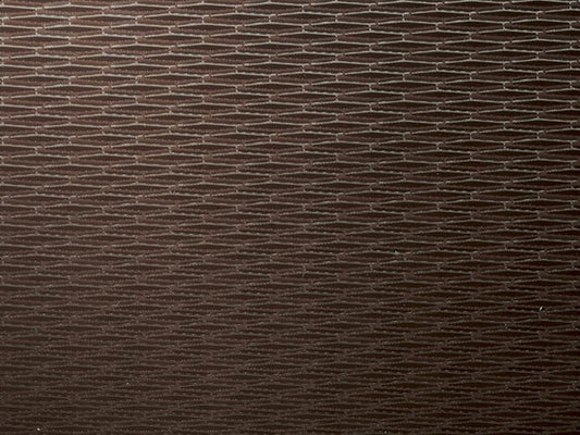 folie arhitecturala dreptunghiulara maro cu un model stil fagure de culoare maro deschis.