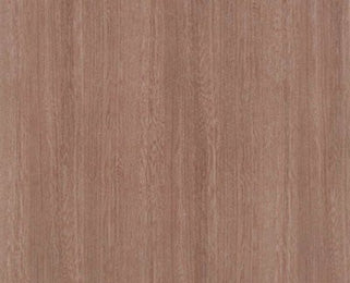 folie arhitecturala maro-roscat deschis cu nervuri verticale galbene imitand lemnul