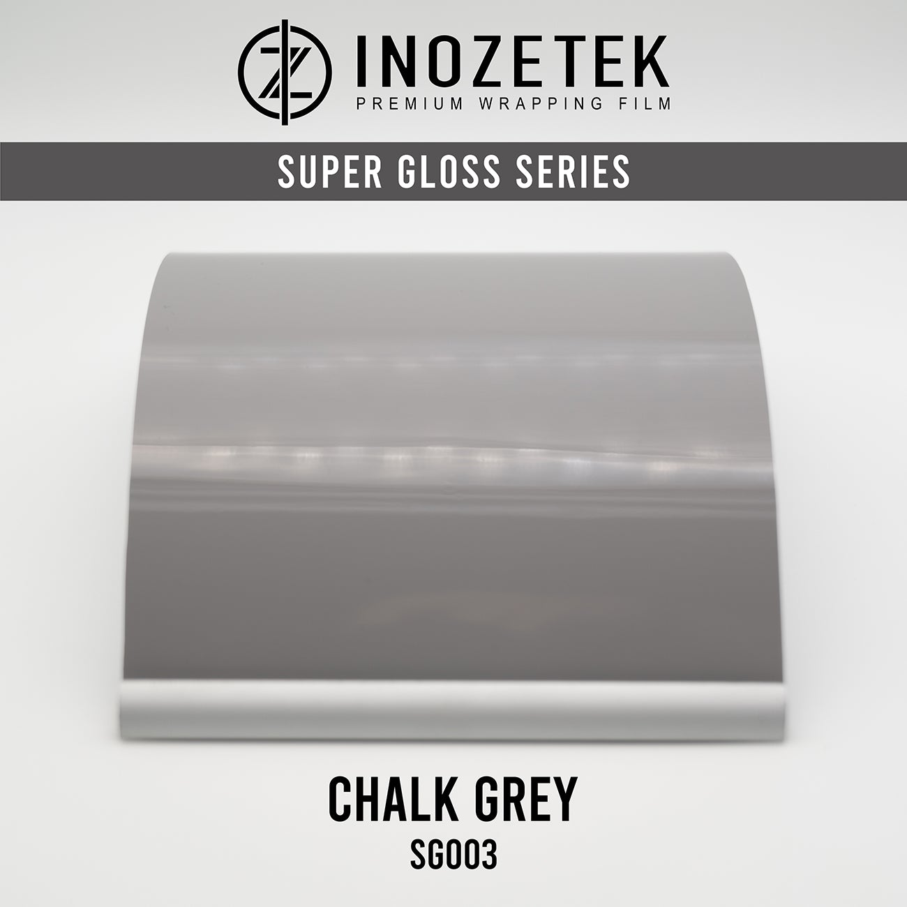 Folie auto Inozetek Super Gloss Chalk Grey SG003