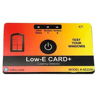 Card inscriptionat Low-E Card+