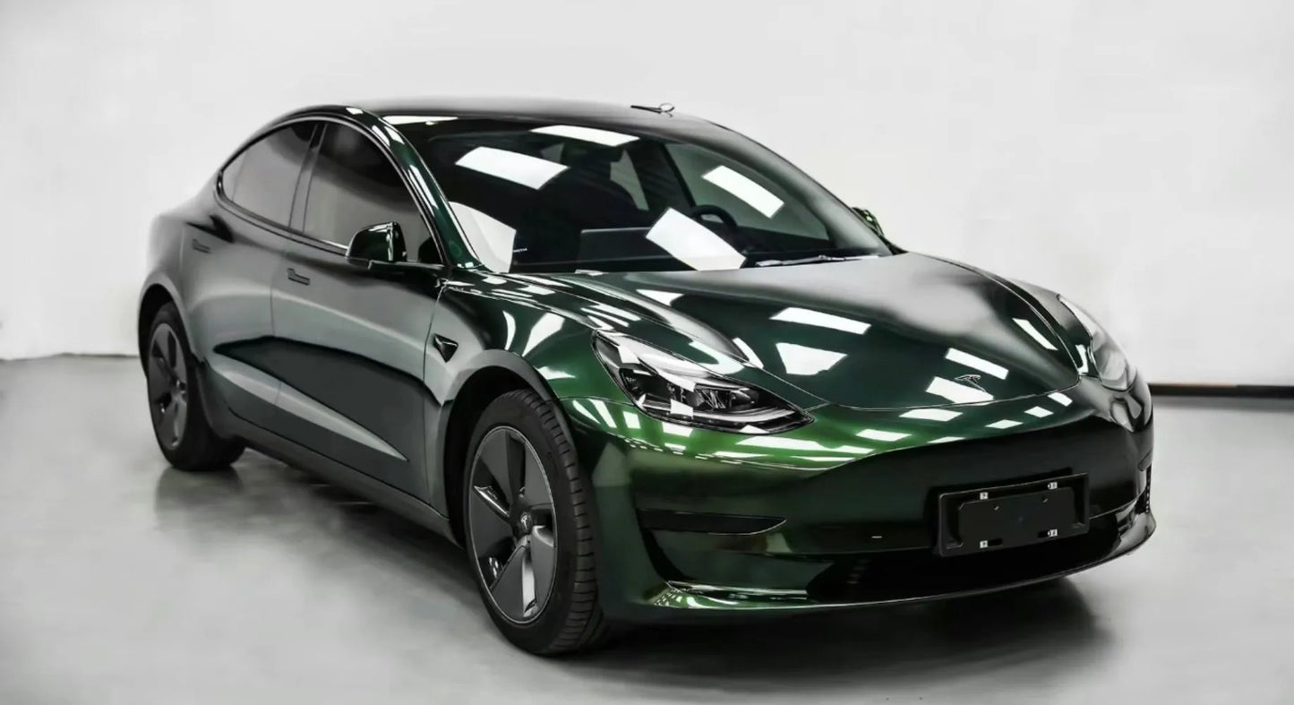 RedWrap Car Super Gloss Metallic Midnight Green
