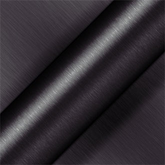 IrisTek MBK0 Metal Brushed Black Car Wrapping Film 1,52×18M (IRIS MET BRUSHED BLACK)