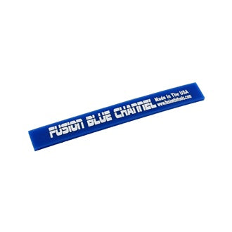 Lama de cauciuc albastra inscriptionata Fusion Blue Channel