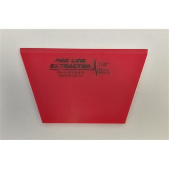 trapez rosu inscriptionat Red Line Extractor