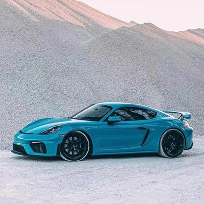 RedWrap Car Wrap Super Gloss Miami Blue