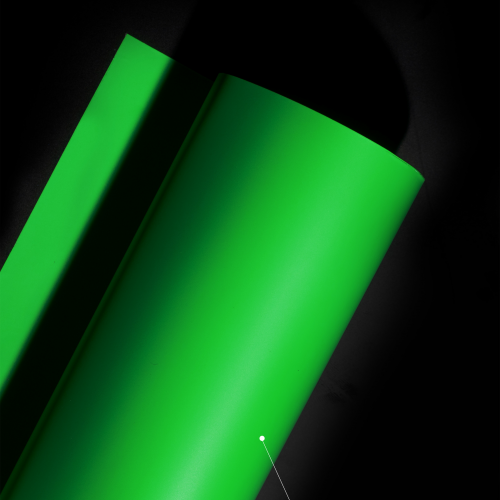 rola folie verde aprins