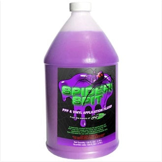 un bidon de 4 litri cu lichid violet