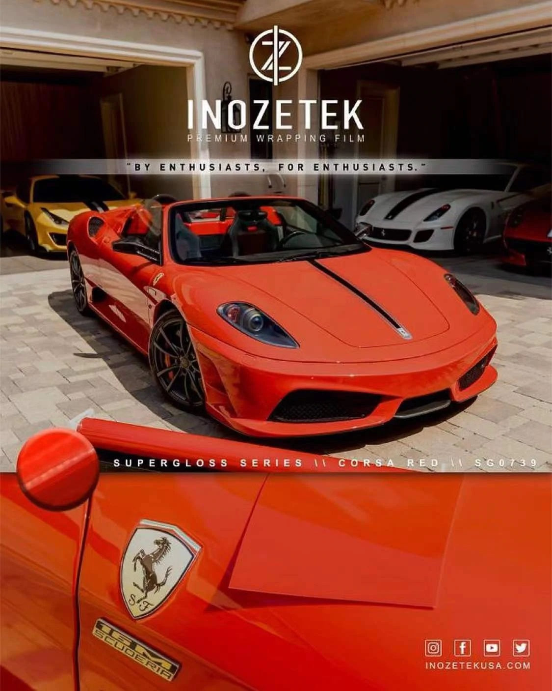 Inozetek Super Gloss SG739 Corsa Red