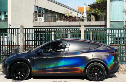 RedWrap Car Wrap Special Effects Psychedelic Black
