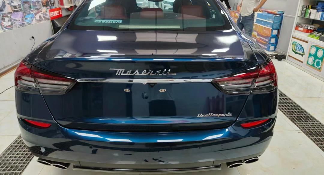 RedWrap Car Super Gloss Metallic Navy Blue