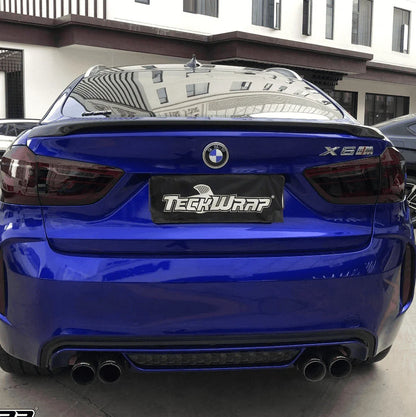 TeckWrap Gloss Aluminum Vinyl Wrap (GAL-HD) with plastic liner GAL19 - Royal Blue