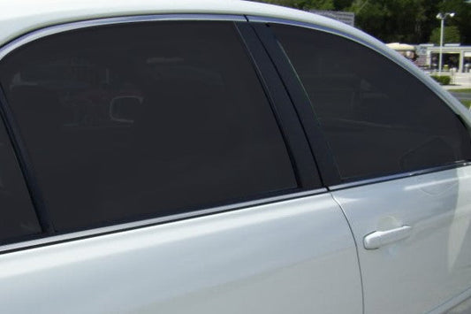Folii auto Global HP CHARCOAL 10% Transparenta montate pe geamurile masinii