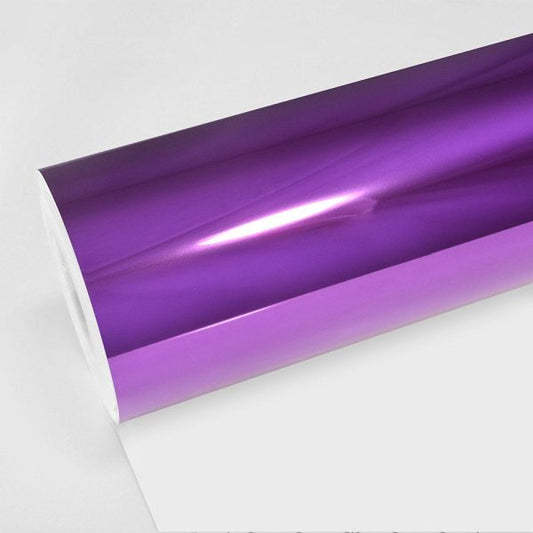 rola autocolant violet-ametist cromat-oglinda