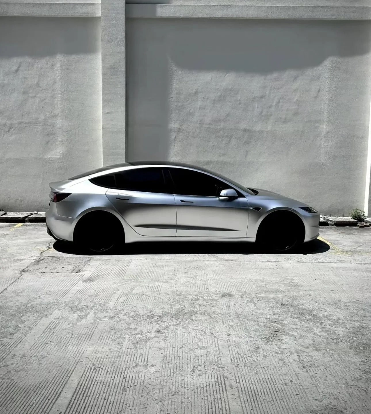 RedWrap Car Wrap Satin Alexandria Silver
