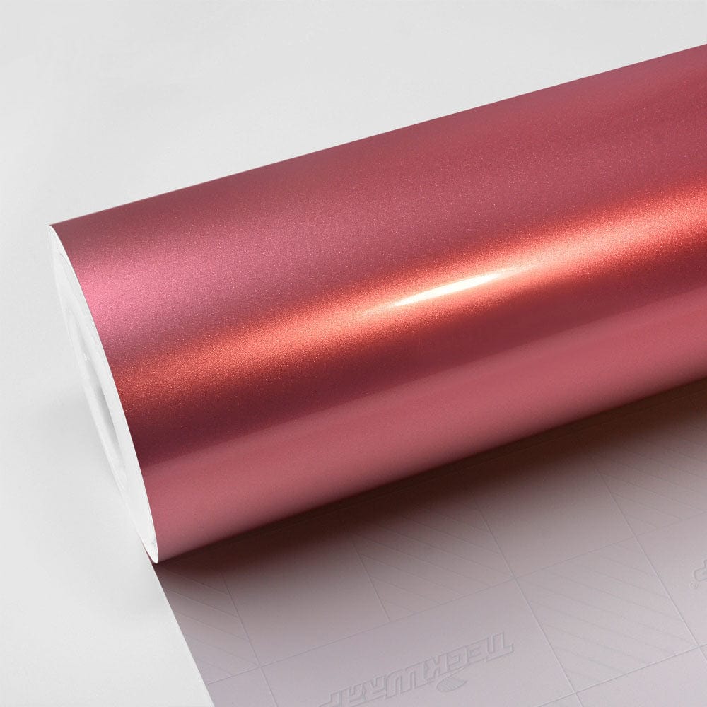 TeckWrap Gloss Aluminum Vinyl Wrap (GAL-HD) with plastic liner GAL23 - Pink Gold