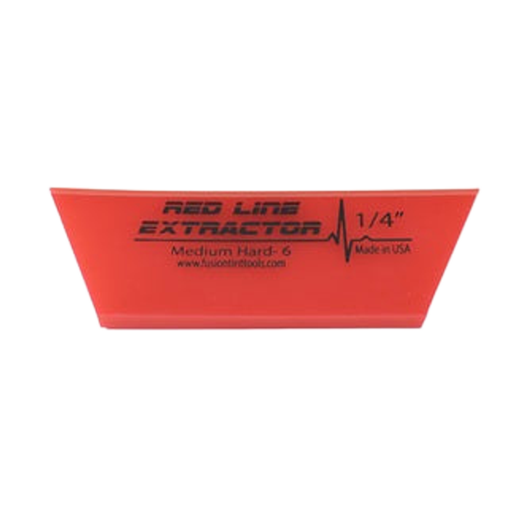 Lama de racleta de grosime de 1/4” Fusion Red Line Extractor