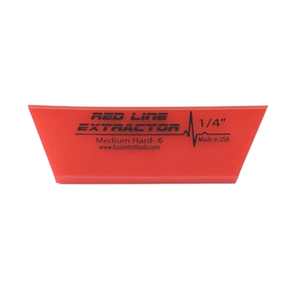 Lama de racleta de grosime de 1/4” Fusion Red Line Extractor