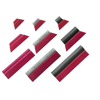 Racleta Roz, Fusion Turbo Pro Pink, pentru folie de protectie a geamurilor si a vopselei