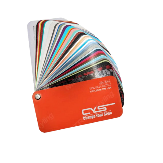 CYS Catalog "Europe Edition" mostre folii auto