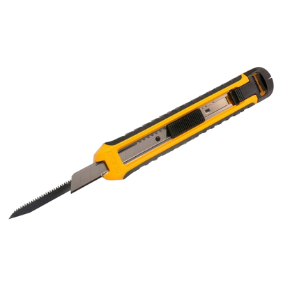 CS-5 – Cutter - cutit universal cu doua lame, una fierastrau si una standard, Olfa