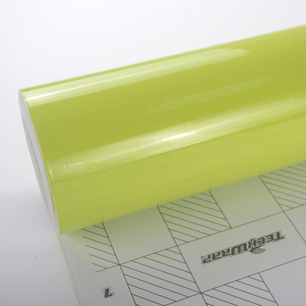TeckWrap Super Gloss with plastic liner CG08-HD - Toxic Green