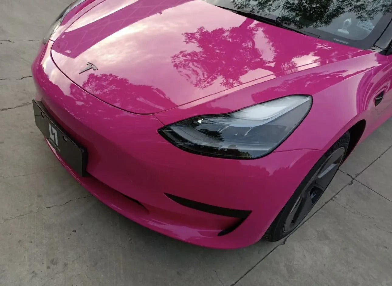 RedWrap Car Wrap Super Gloss Magenta