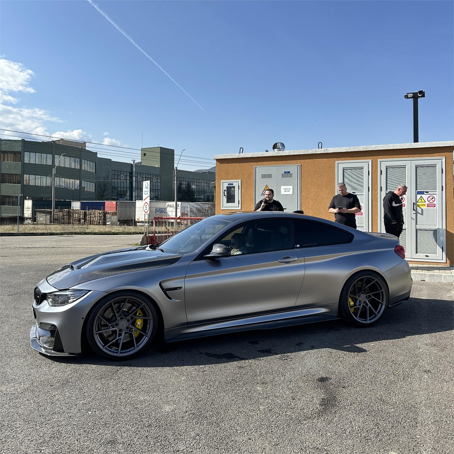 RedWrap Car Wrap Matte Metallic Titanium Grey